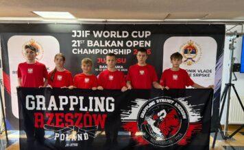 7 złotych medali. Jeden z największych sukcesów rzeszowskiego jiu-jitsu na arenie międzynarodowej Grappling Rzeszów
