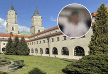 Świadek ataku w klasztorze w Jarosławiu: napastnik wszedł do kuchni i wziął nóż