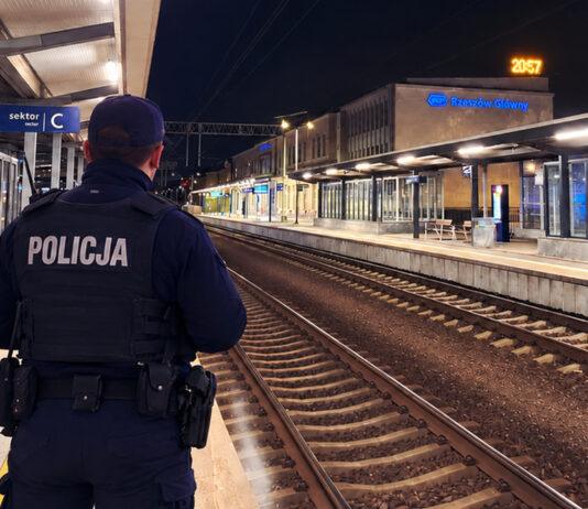 Trzech mężczyzn, jedna walizka. Kradzież w pociągu, zatrzymania w Rzeszowie