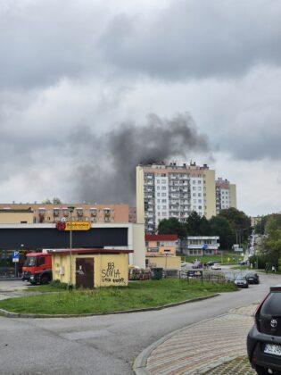 pożar broniewskiego baran&oacute;wka