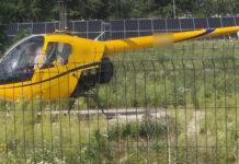 Przełom w sprawie śmigłowca, który zerwał linię energetyczną. Pilot sam zgłosił się na policję