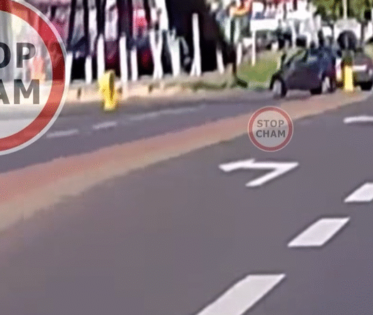 wypadek motocyklisty pilsudskiego