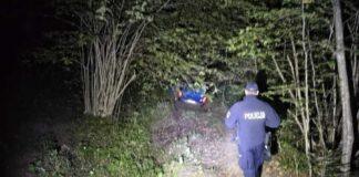 Kiedy GPS prowadzi na manowce. Policjanci przeszli trzy kilometry pieszo, by odnaleźć 60-latkę zgubiła się w bieszczadach
