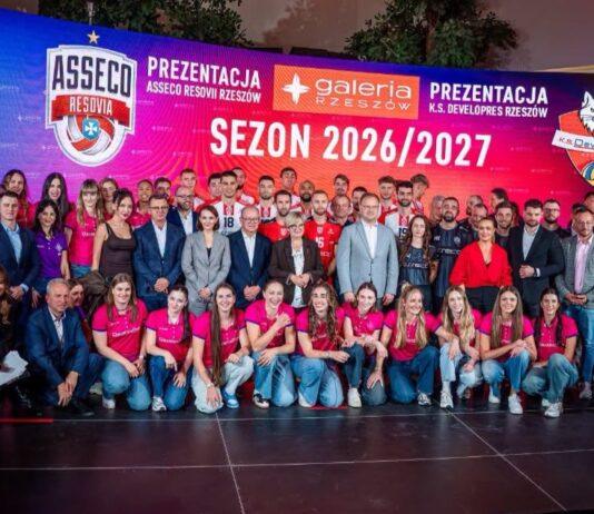 Rzeszowska siatkówka w pełnej krasie. Asseco Resovia i DevelopRes zainaugurowały sezon siatkarze Rzeszów