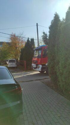 Pożar na Bieszczadzkiej w Rzeszowie