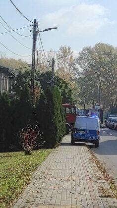 Pożar na Bieszczadzkiej w Rzeszowie