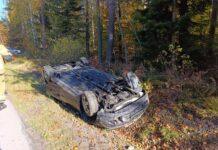 wypadek w Porębach Dymarskich