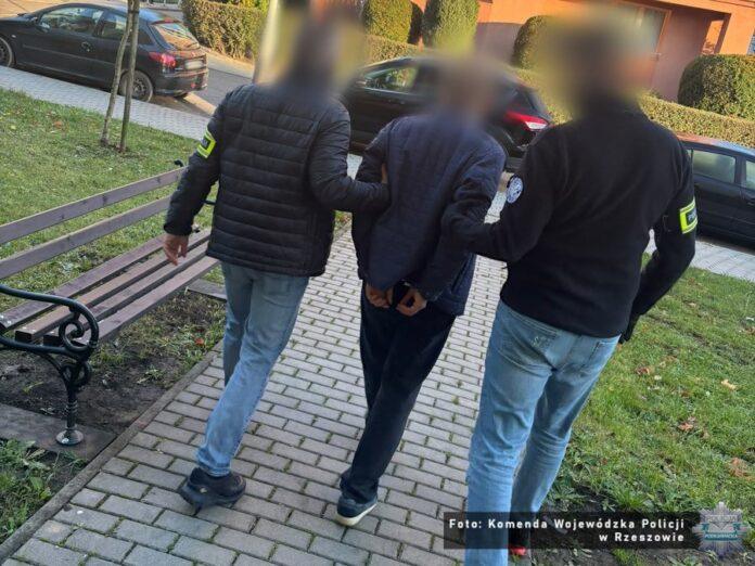zatrzymania KWP Rzeszów 1 zatrzymania