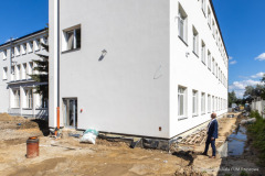 Zespół Szkół Elektronicznych - rozbudowa (sierpień 2025) / fot. Grzegorz Bukała / Urząd Miasta Rzeszowa